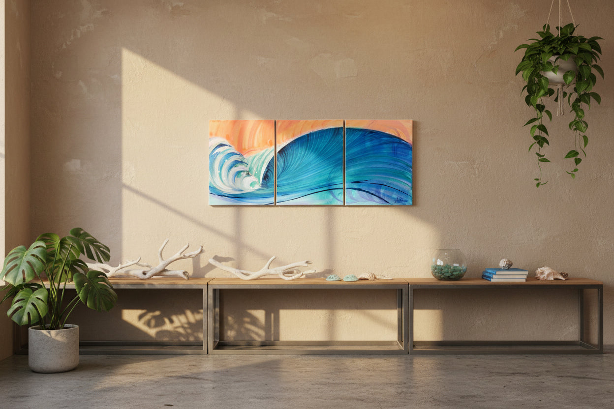 Wave Triptych 03