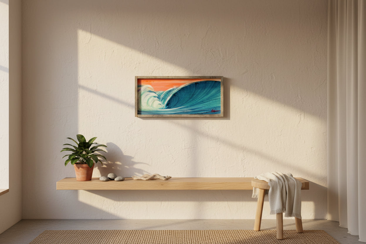 Framed Original Wave