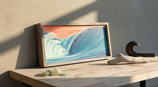 Framed Original Wave