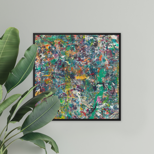 LeftOvers 02 - Framed Canvas