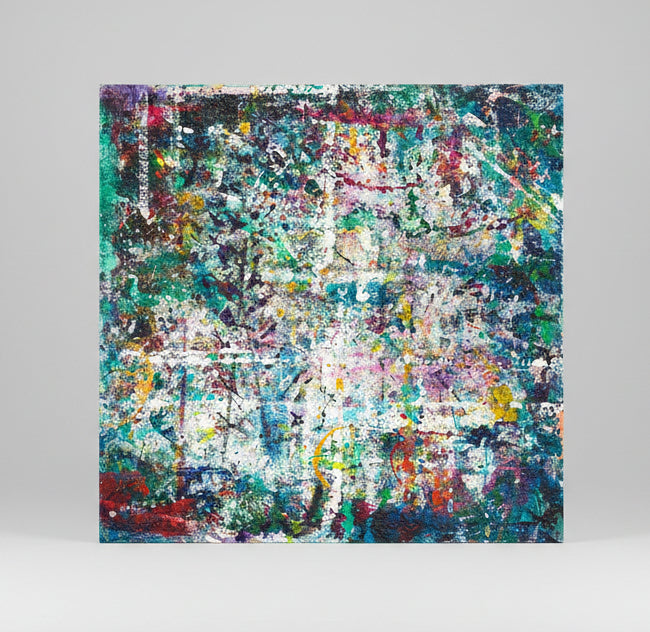 LeftOvers 01 – Framed Canvas Abstract Art Print | Nick Seyler