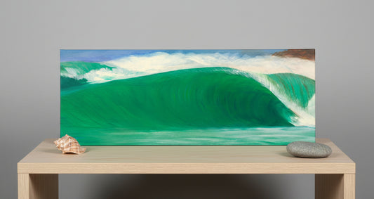 Drainer – Surf & Ocean Art Print | Nick Seyler