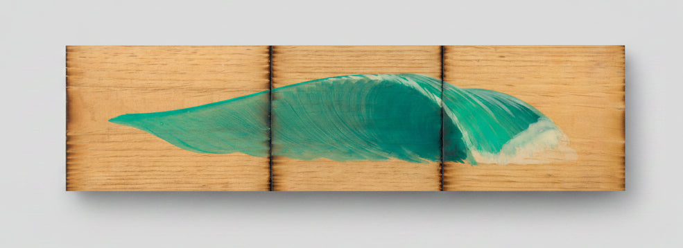 Wooden Right – Minimalist Ocean Art Print | Nick Seyler