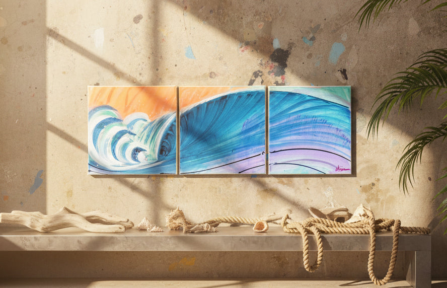 Wave Triptych 02