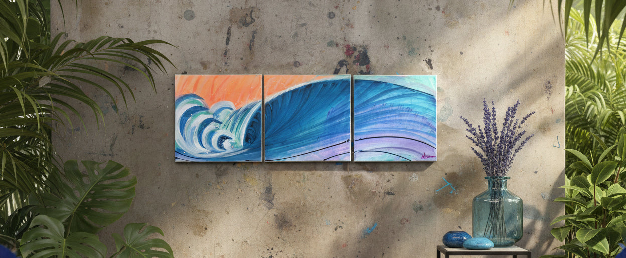Wave Triptych 02