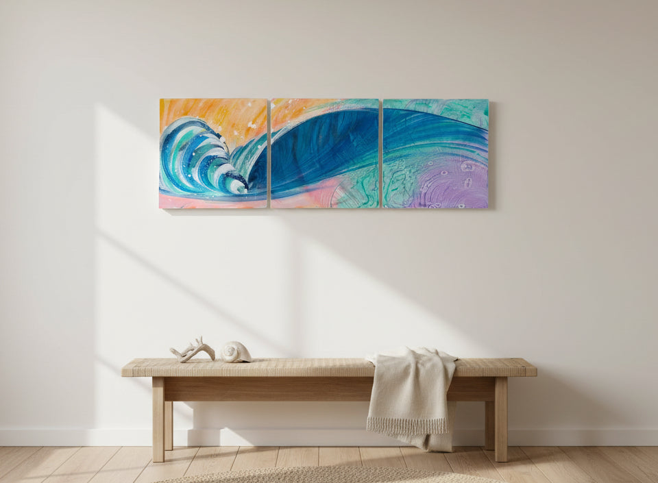 Wave Triptych 01