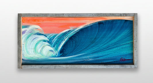 Framed Original Wave