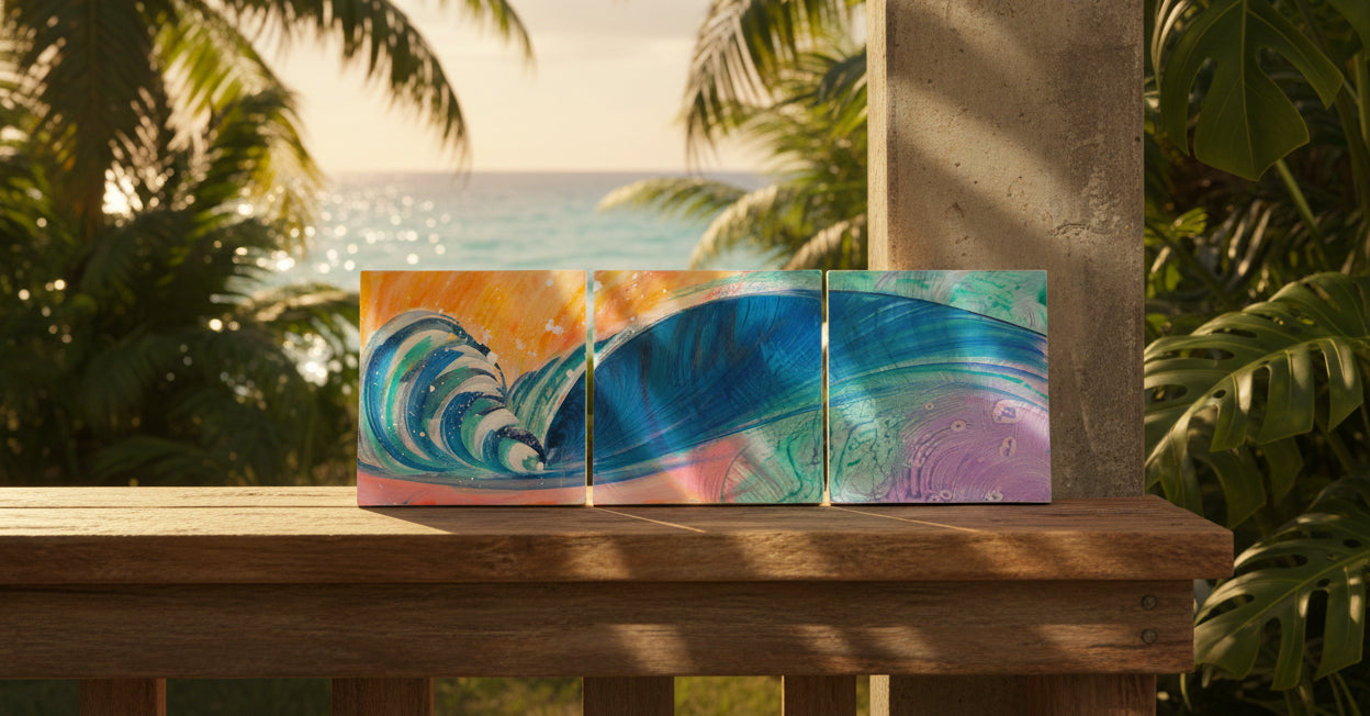 Wave Triptych 01
