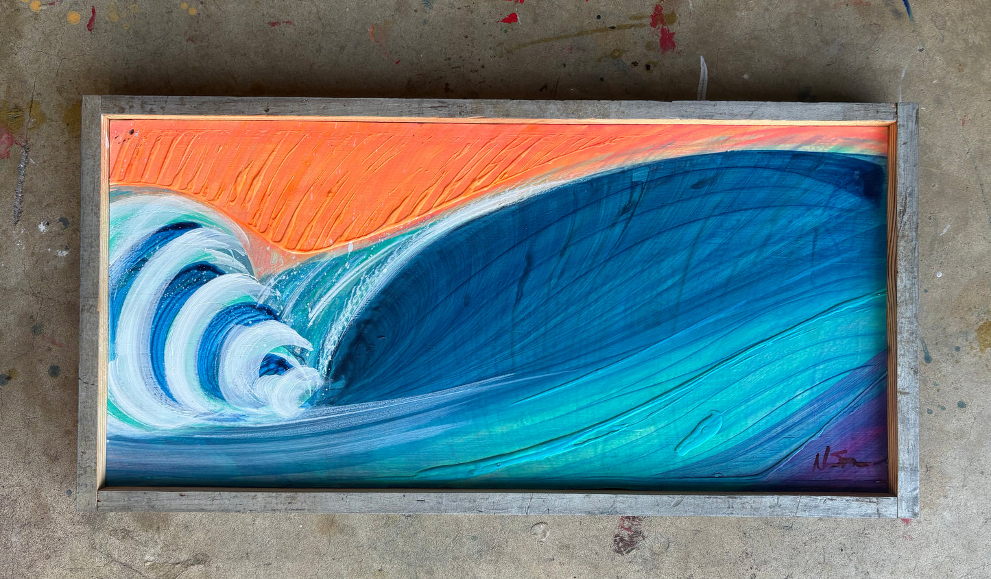 Framed Wave