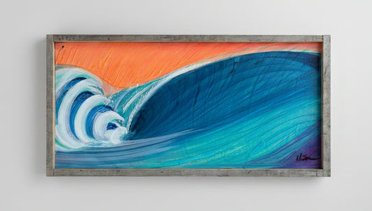 Framed Original Wave