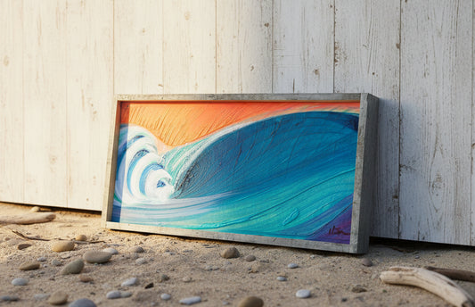 Framed Original Wave