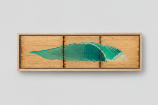 Wooden Right – Framed Canvas Print | Nick Seyler