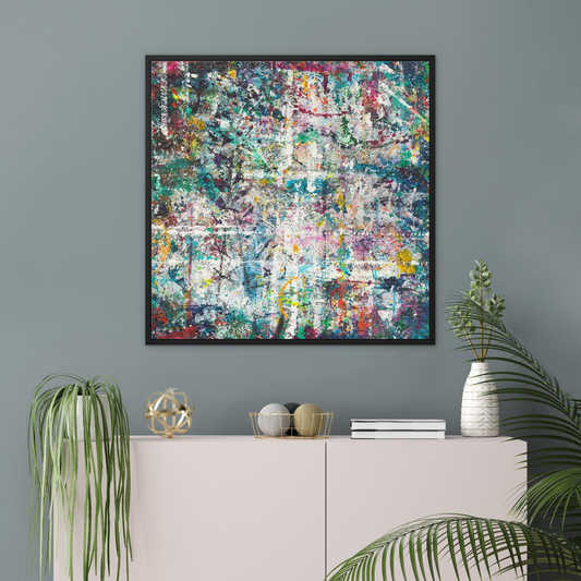 LeftOvers 01 - Framed Canvas