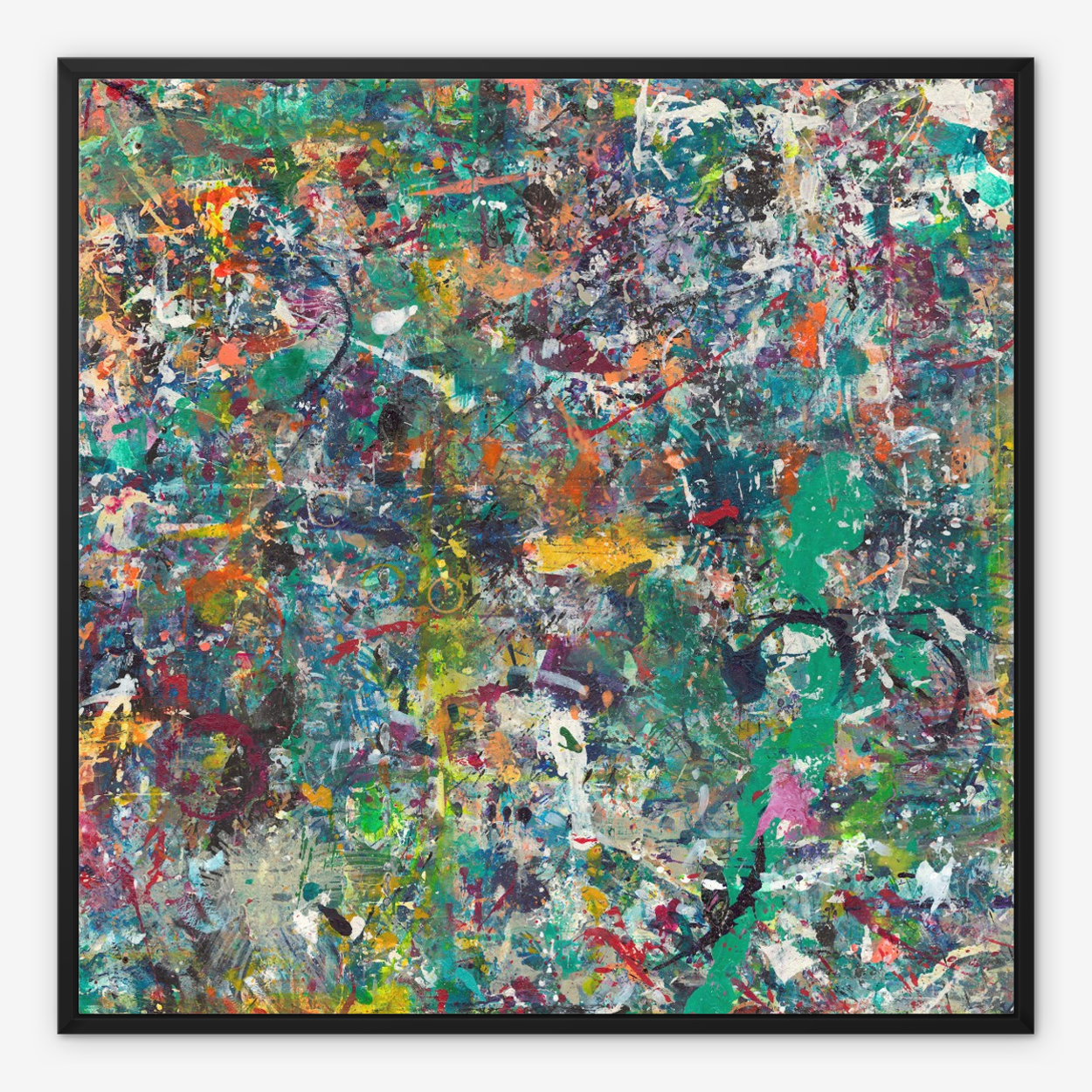 LeftOvers 02 - Framed Canvas
