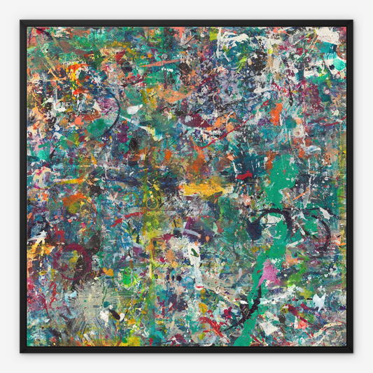 LeftOvers 02 - Framed Canvas