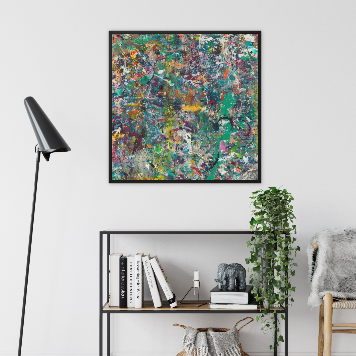LeftOvers 02 - Framed Canvas