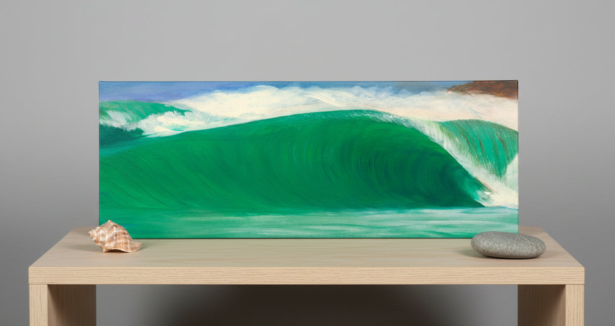 Drainer – Surf & Ocean Art Print | Nick Seyler