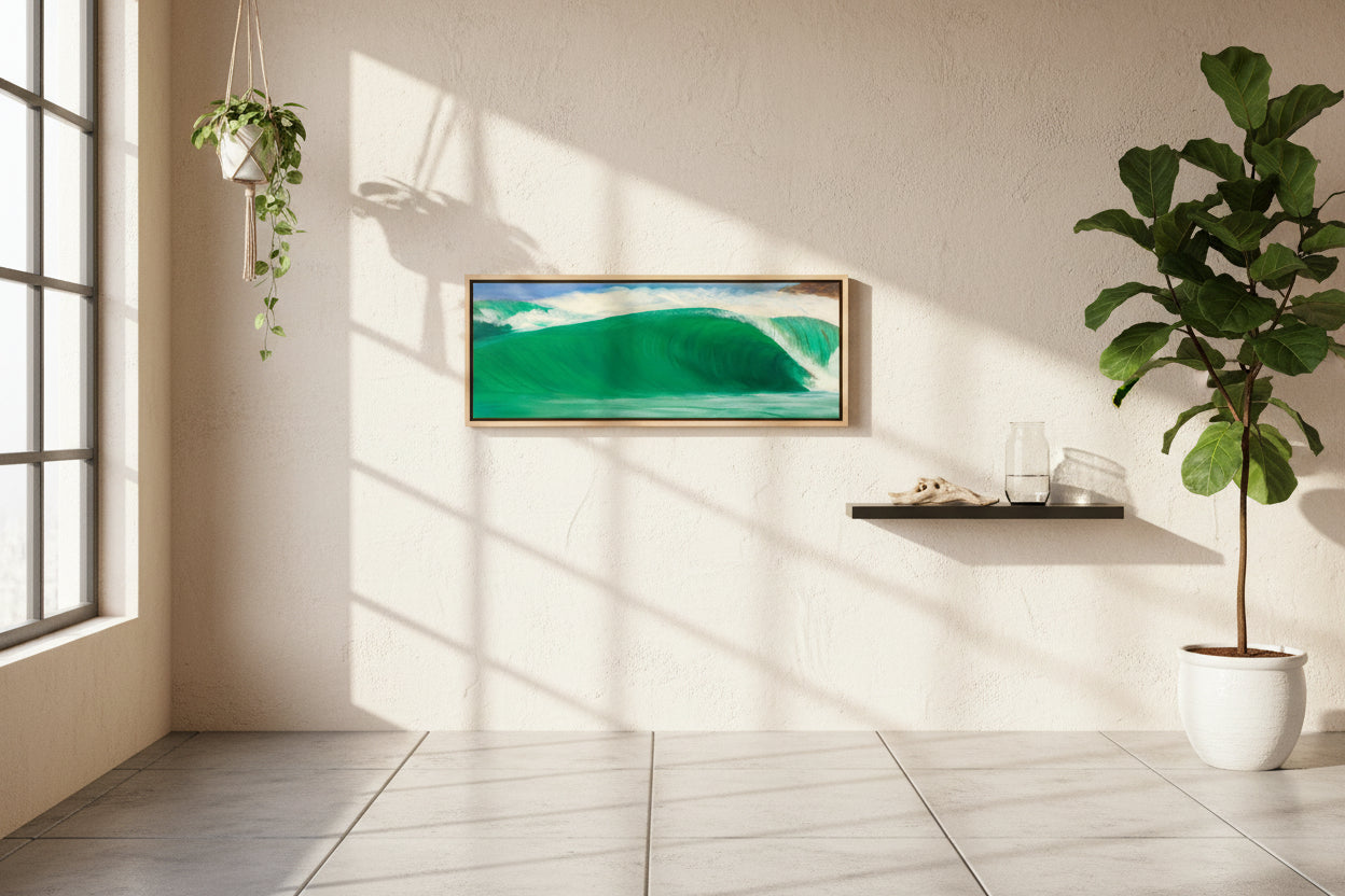 Drainer – Framed Canvas Print | Nick Seyler